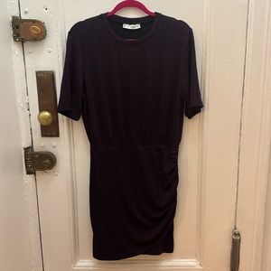 Mango sparkly purple dress